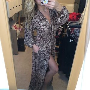 Anthropologie maxi dress